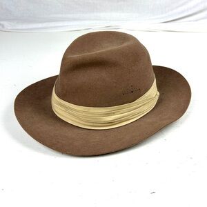 Akubra Brown Felt Safari Hat